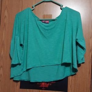 Super cute crop top type of shirt